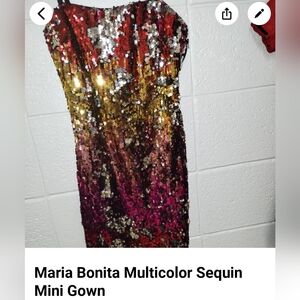 Maria Bonita Sequin Mini sz M